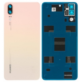 Huawei P20 back / rear cover (pink / gold) (service pack) (original)