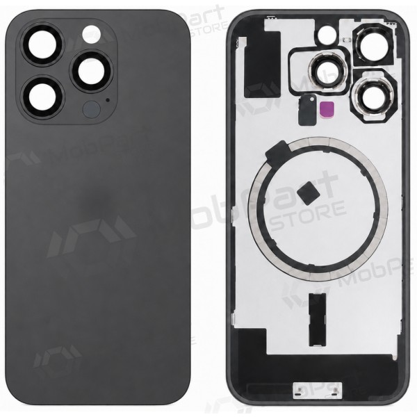 Apple iPhone 16 Pro back cover - (black) (Premium)