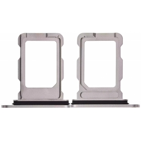 Apple iPhone 16 Pro, 16 Pro Max SIM card holder (gray)