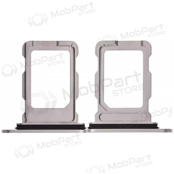 Apple iPhone 16 Pro, 16 Pro Max SIM card holder (gray)