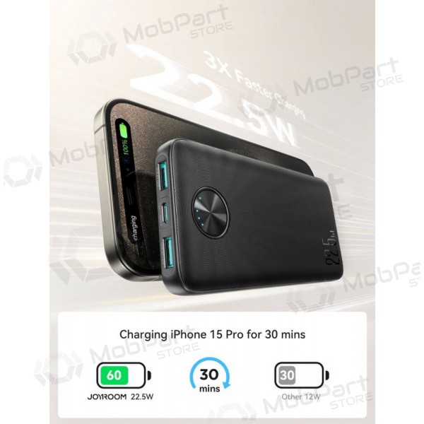 Portable charger / power bank Power Bank Joyroom JR-PBF15 22.5W 10000mAh black