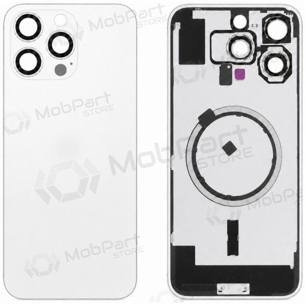 Apple iPhone 16 Pro Max back cover (white) - Premium