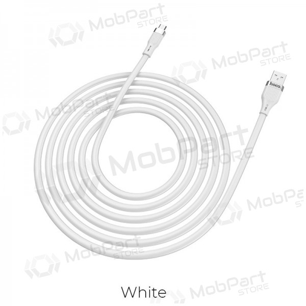 USB cable HOCO U72 lightning 1.2m silicone white