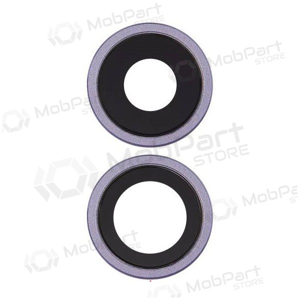 Apple iPhone 11 camera glass / lens (2pcs) violet (Purple) (with frame)