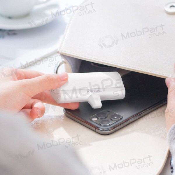 Portable charger / power bank Power Bank Borofone BJ35 Lightning 5000mAh white