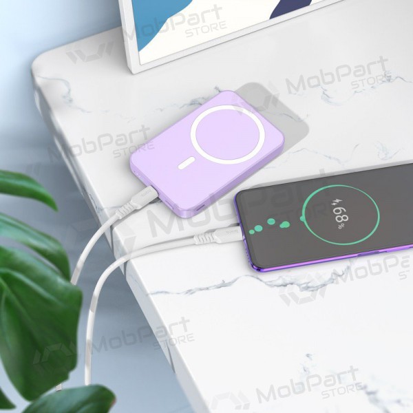Portable charger / power bank Power Bank Hoco J109 PD20W Magnetic 5000mAh white