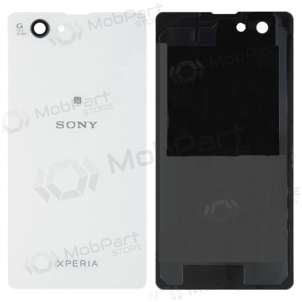 Doordeweekse dagen gehandicapt Koning Lear Sony Xperia Z1 Compact D5503 back / rear cover (white) (high quality) -  Mobpartstore