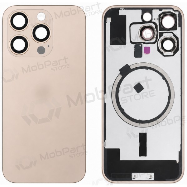 Apple iPhone 16 Pro back cover (gold) (Premium)