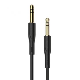 Audio adapter 3,5mm į 3,5mm Borofone BL1 (black)