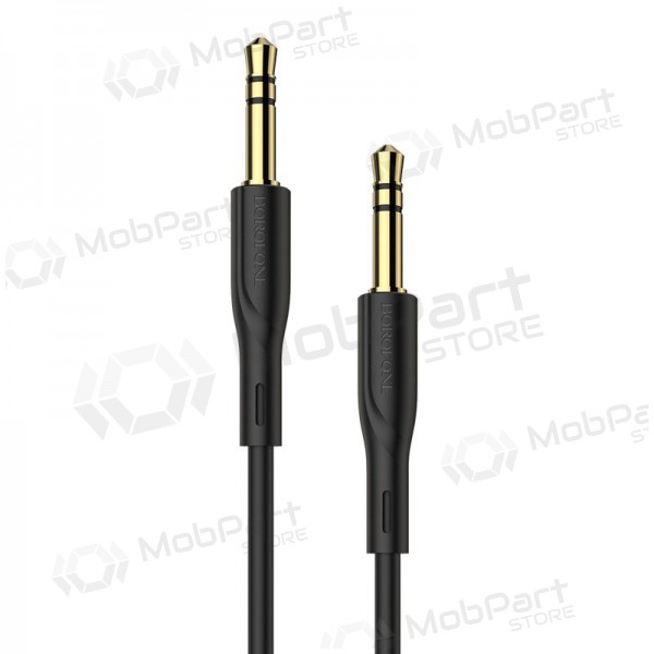 Audio adapter 3,5mm į 3,5mm Borofone BL1 (black)