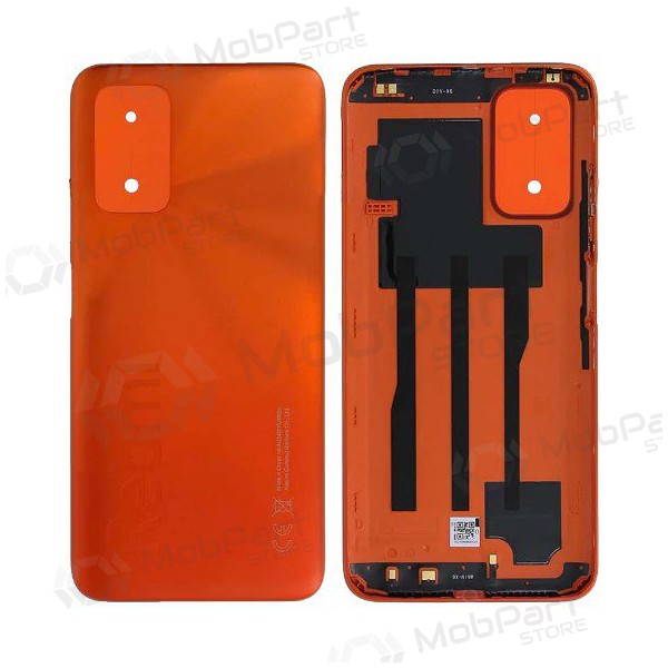 Xiaomi Redmi 9T back / rear cover (oranžinis)
