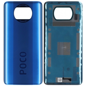 Xiaomi Poco X3 Pro / X3 / X3 NFC back / rear cover (blue) (original) (service pack)