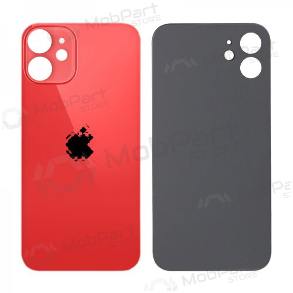 Apple iPhone 12 mini back / rear cover (red) (bigger hole for camera)