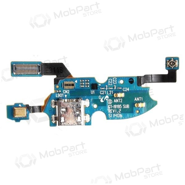 Samsung i9190 Galaxy S4 mini / i9192 S4 mini Duos / i9195 S4 mini charging dock port and microphone flex