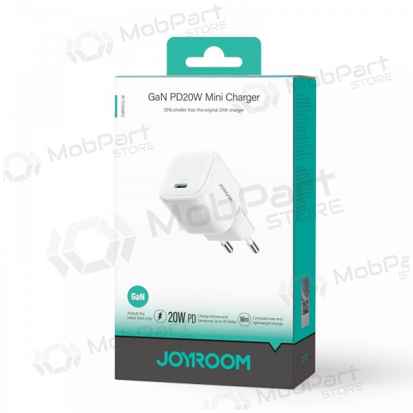 Charger Joyroom JR-TCG08 USB-C GaN PD20W white
