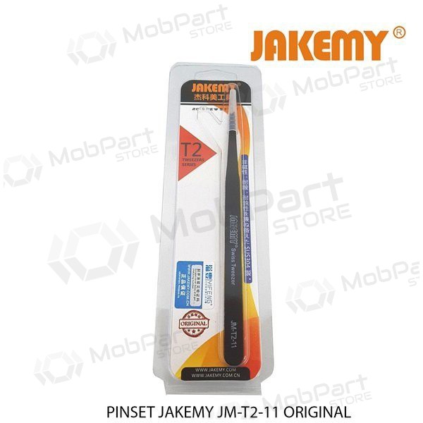 Metal antistatic tweezer Jakemy JM-T2-11 ESD