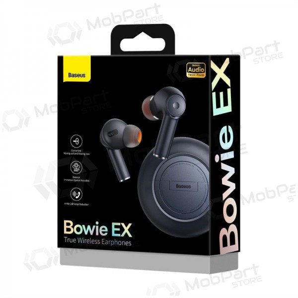 Wireless headset / handsfree Baseus Bowie EX NGTW170001 (black) Wireless headset / handsfree Baseus Bowie EX NGTW170001 (black)