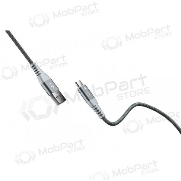 USB cable Devia Shark Type-C 1.5m 5A (white)