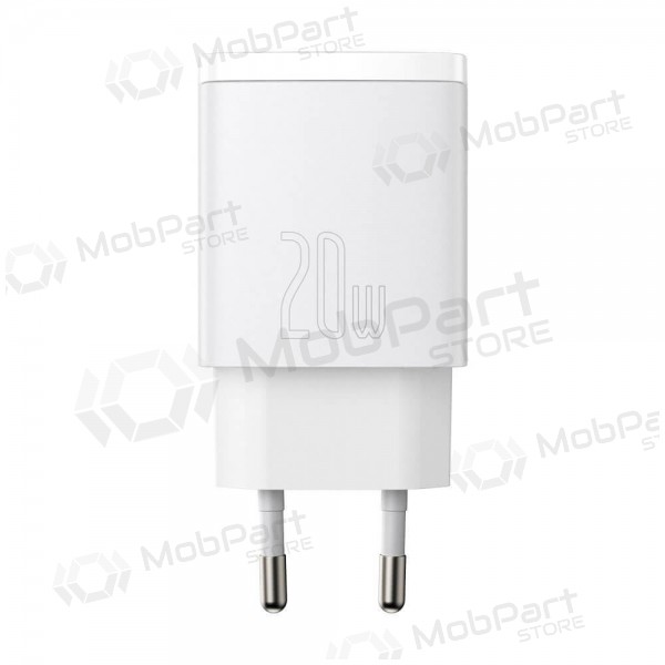 Charger Baseus USB + Type-C 20W CCXJ-B02 (white)