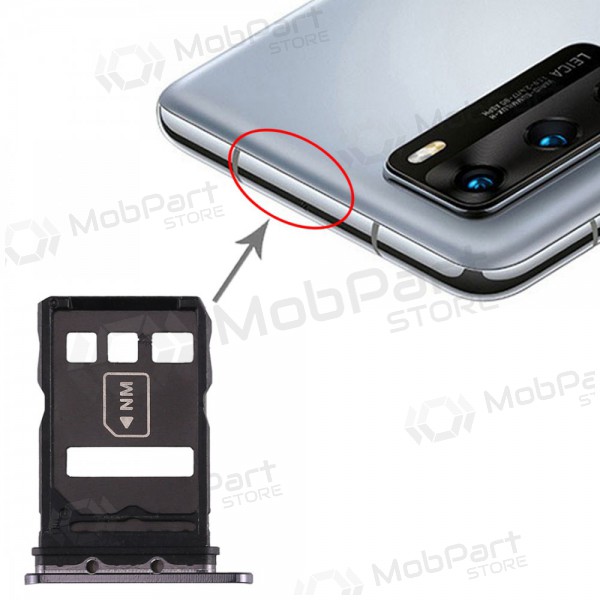 Huawei P40 SIM card holder (black)