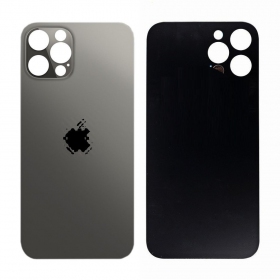 Apple iPhone 12 Pro back / rear cover (black) (bigger hole for camera)