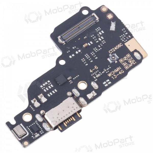 Xiaomi Redmi Note 13 4G charging dock port and microphone flex (service pack) (original) Xiaomi Redmi Note 13 4G charging dock port and microphone flex (service pack) (original)