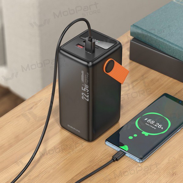Portable charger / power bank Power Bank Borofone BJ66B 22.5W+PD20W 60000mAh black