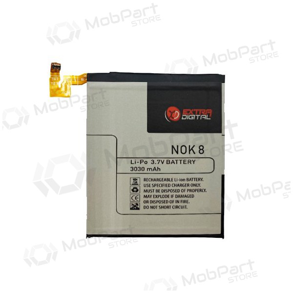 Nokia 8 battery / accumulator (3030mAh)