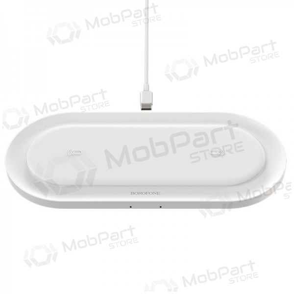 Charger wireless Borofone BQ7 Prominent Dual (10W) (white)