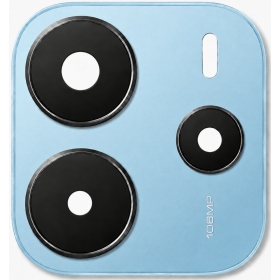 Xiaomi Redmi Note 14 4G camera glass with frame (blue)