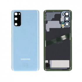 Samsung G981F / G980 Galaxy S20 back / rear cover (Cloud Blue) (used grade C, original)
