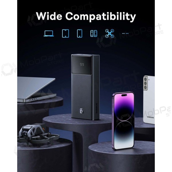 Portable charger / power bank Power Bank Baseus StarLord 65W 20000mAh black P10022906113-00