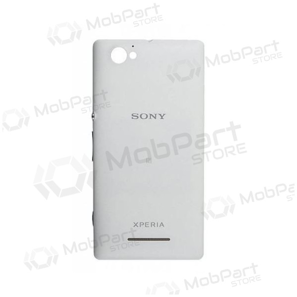 Sony Xperia M back / rear cover (white) (used grade A, original)
