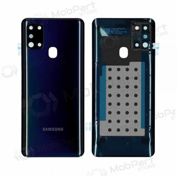 Samsung A217 Galaxy A21s 2020 back / rear cover (black) (used grade B, original)