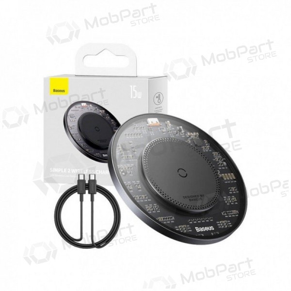 Wireless charger Baseus BS-W530 15 W Qi black