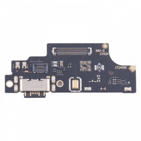 Xiaomi Redmi Note 13 Pro 4G charging dock port and microphone flex (service pack) (original)