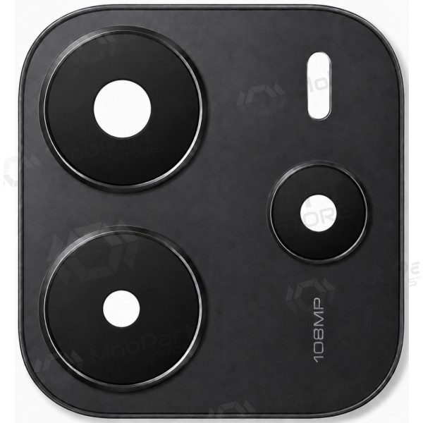 Xiaomi Redmi Note 14 4G camera glass with frame (black)