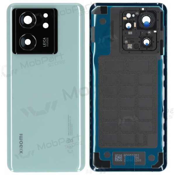 Xiaomi 13T, 13T Pro back cover with camera glass (green) (Premium)