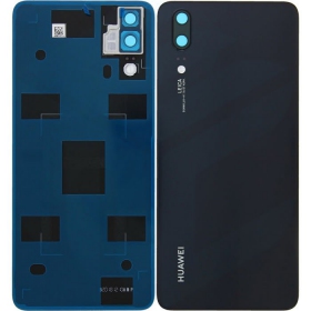 Huawei P20 back / rear cover (black) (service pack) (original)