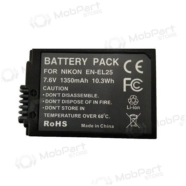 NIKON EN-EL25 1350mAh foto battery / accumulator
