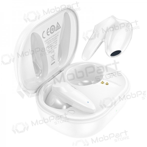 Wireless headset / handsfree Borofone BW18 Initial Sound TWS (white)