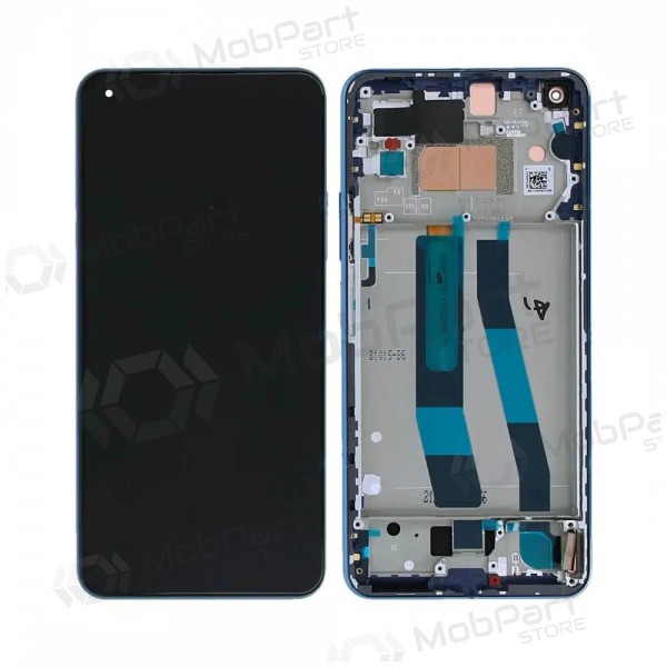 Xiaomi 11 Lite 5G NE screen (blue) (with frame) (original)