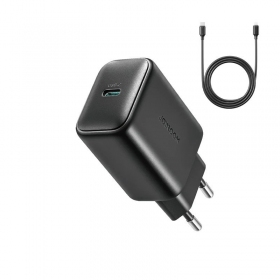 Charger Joyroom JR-TCF23 USB-C 25W + USB-C to USB-C cable 1.0m black