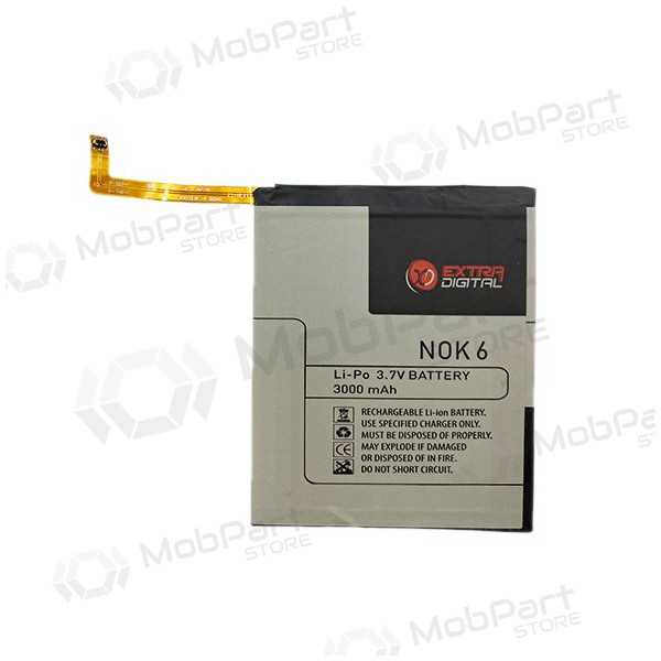 Nokia 6 battery / accumulator (3000mAh)