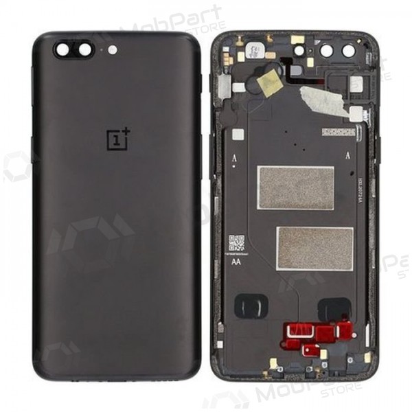 OnePlus 5 back / rear cover black (Midnight Black) (used grade B, original)