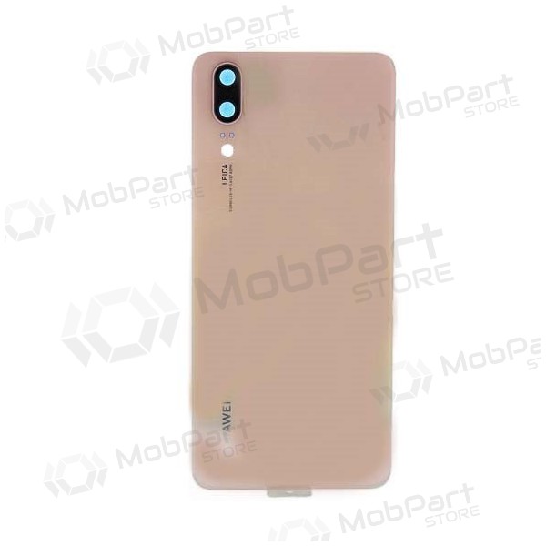 Huawei P20 back / rear cover pink (Pink Gold) (used grade C, original)