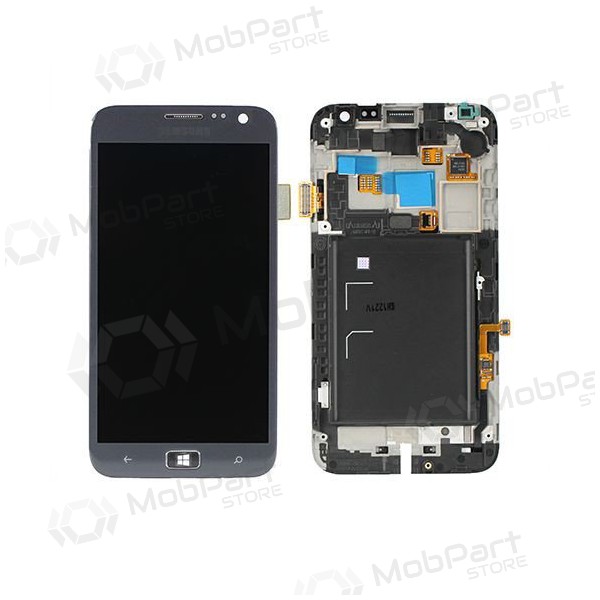 Samsung i8750 Aktiv S screen (grey) (with frame) (service pack) (original)
