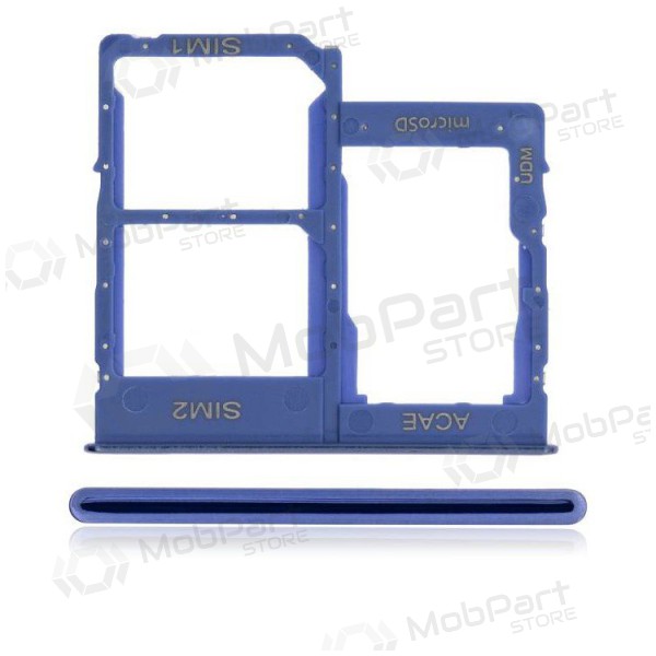 Samsung A315 Galaxy A31 2020 SIM card holder (blue) (service pack) (original)