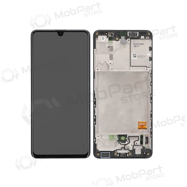 Samsung A415 Galaxy A41 2020 screen (black) (with frame) (service pack) (original)