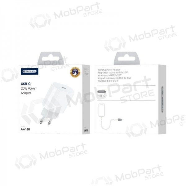Charger Jellico AK180 20W USB-C white